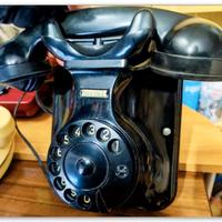 Telefono Antico in Bachelite del 1940 Funzionante