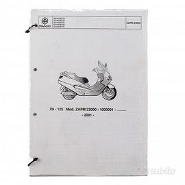 Catalogo parti di ricambio Piaggio X9 617227