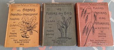 Primi 3 volumi dell'Encyclopedie du naturaliste
