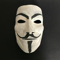 Maschera Anonymous cartapesta