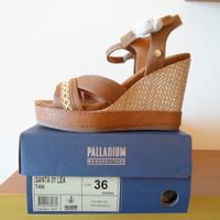 Sandali Palladium Santa 01 Lea - Marroni - 36