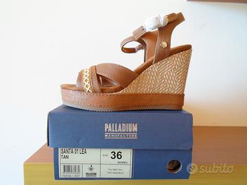 Sandali Palladium Santa 01 Lea - Marroni - 36