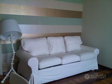 Divanoletto matrimoniale EKTORP bianco -3 posti