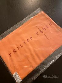 Philipp plein sciarpa salmone