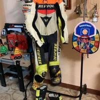 Tuta Moto Dainese Vale Rossi 46 Originale 2003