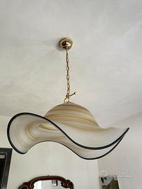 Lampadario in vetro