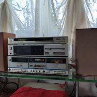 Impianto stereo hi fi Technics vintage