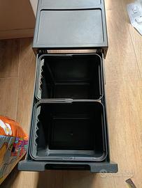 pattumiera da incasso sottolavabo