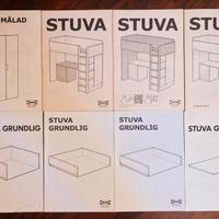 Ikea STUVA letto a soppalco