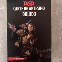 Carte incantesimo Druido D&d Dungeons and Dragons