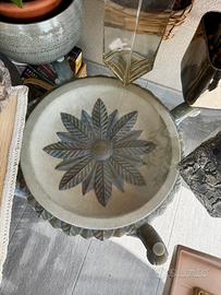 ✨Tavolo base terraccota e piano in vetro