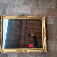 grande specchio cornice dorata