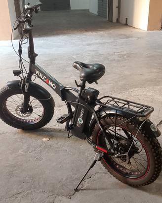 bicicletta elettrica vulcano