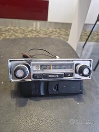 Autoradio epoca originale alfa romeo anni 70 logo