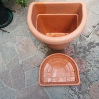 vasi in plastica x fiori