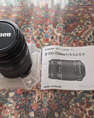 Obiettivo Canon EF-S 55-250mm f/4-5.6 IS II