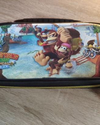 Custodia Switch Donkey Kong + Porta Cartucce