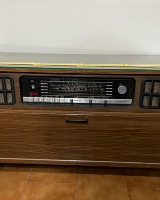 Radio con giradischi