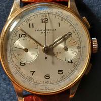 Orologio Oro BAUME MERCIER Anni 60 Perfetto 