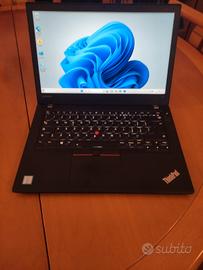 Thinkpad T470 I7 doppia batteria 8-240 w11