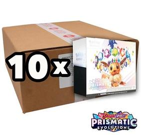 Pokemon Case da 10 ETB/prismatic evolution ENG