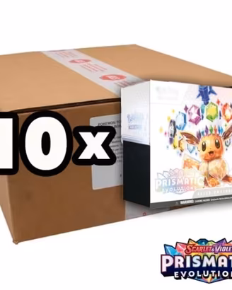 Pokemon Case da 10 ETB/prismatic evolution ENG