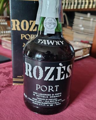 Rozès Porto Tawny – bottiglia vintage sigillata co