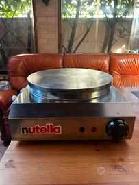 Crepiera, piastra per crepes Teknoline Nutella