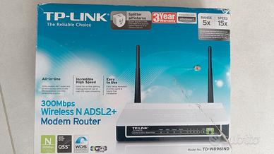 Modem Router TP-Link TD-W8961ND Wi-Fi N 300Mbps