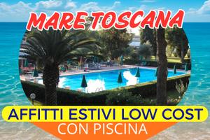 Appartamenti giugno luglio agost Marina di Bibbona