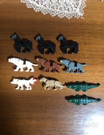 animali lego + wargs del signore degli anelli