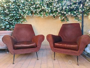 Poltrone di design italiano anni '50 