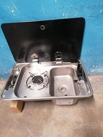 Lavandino e gas per camper