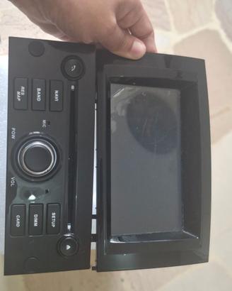 Autoradio Android 10.0 GPS 7" per Peugeot 407 2004