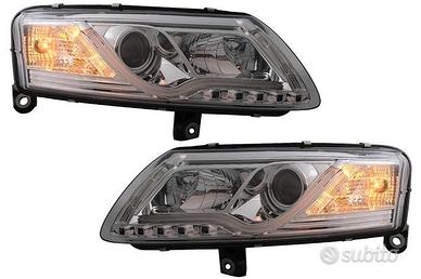AUDI A6 C6 04-08 fanali lenticolari LED