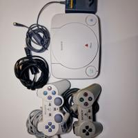 PlayStation 1 PSone originale bianca completa
