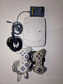 PlayStation 1 PSone originale bianca completa