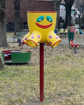 canestrone vetroresina da esterno - per giardini