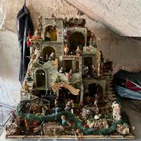 Presepe artigianale in legno