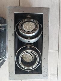 Faretti doppi led per cartongesso
