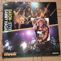 Disco vinile saxon -styx -sammy haga