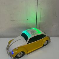 Cassa speaker bluetooth macchinina maggiolone