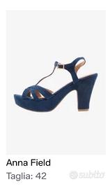 Sandali zeppe 42 Anna Filed