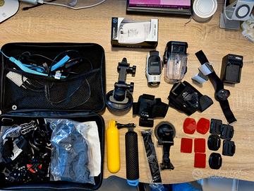 KIT COMPLETO GARMIN VIRB + ACC (OLTRE 40 PEZZI)