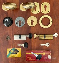 CILINDRI MOTTURA PER BLINDATA CON CHIAVE E TESSERA