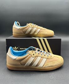 Adidas Samba Wales Bonner Nylon Desert White Blu38