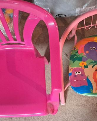 Set 2 Sedie per Bambini