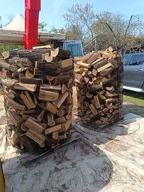 bancali di legna da ardere 