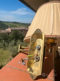 Applique vintage in ottone