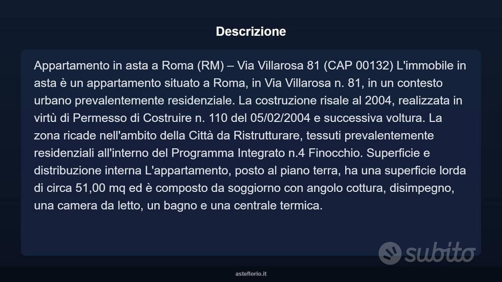 Appartamento – Roma, Borghesiana - Vista 4